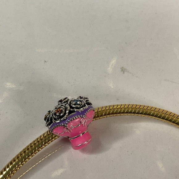 🌟 S925 Sterling Silver Bouquet Charm - Picture 8 of 8